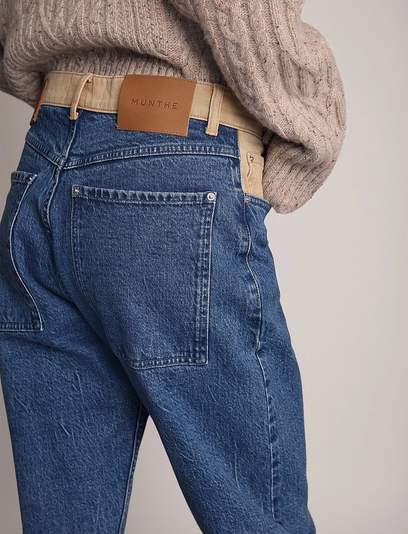 Munthe - LYNSAY - boyfriend jeans - blue - 4