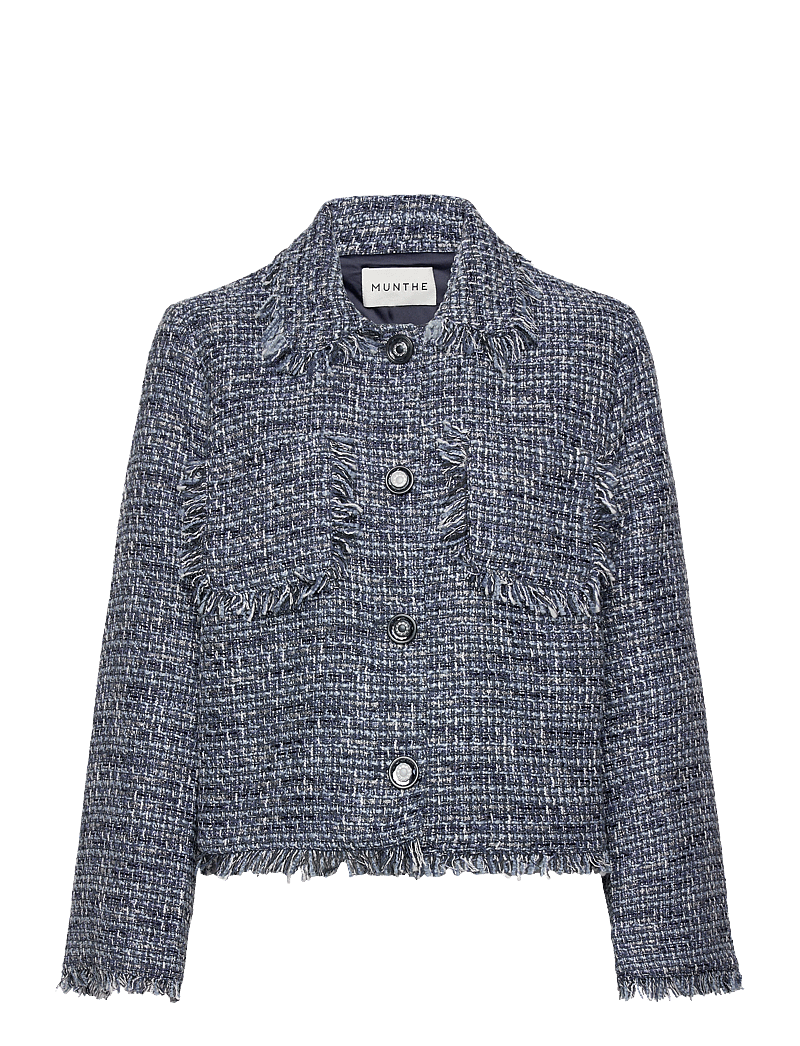 Munthe - LUGARZO - bouclés - indigo - 1