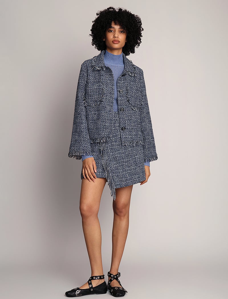 Munthe - LUGARZO - bouclés - indigo - 0