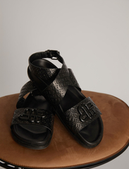 Munthe - MARKET - platte sandalen - black - 0
