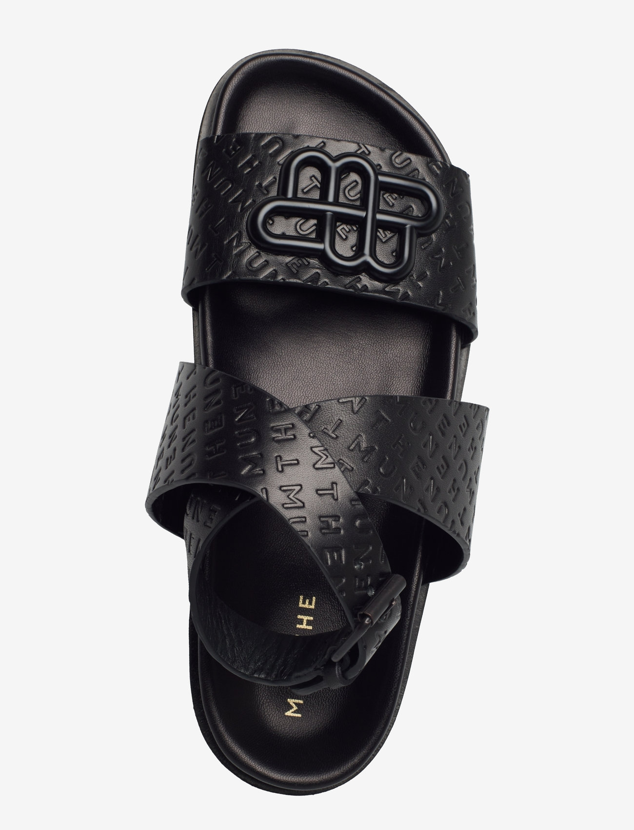 Munthe - MARKET - flache sandalen - black - 3