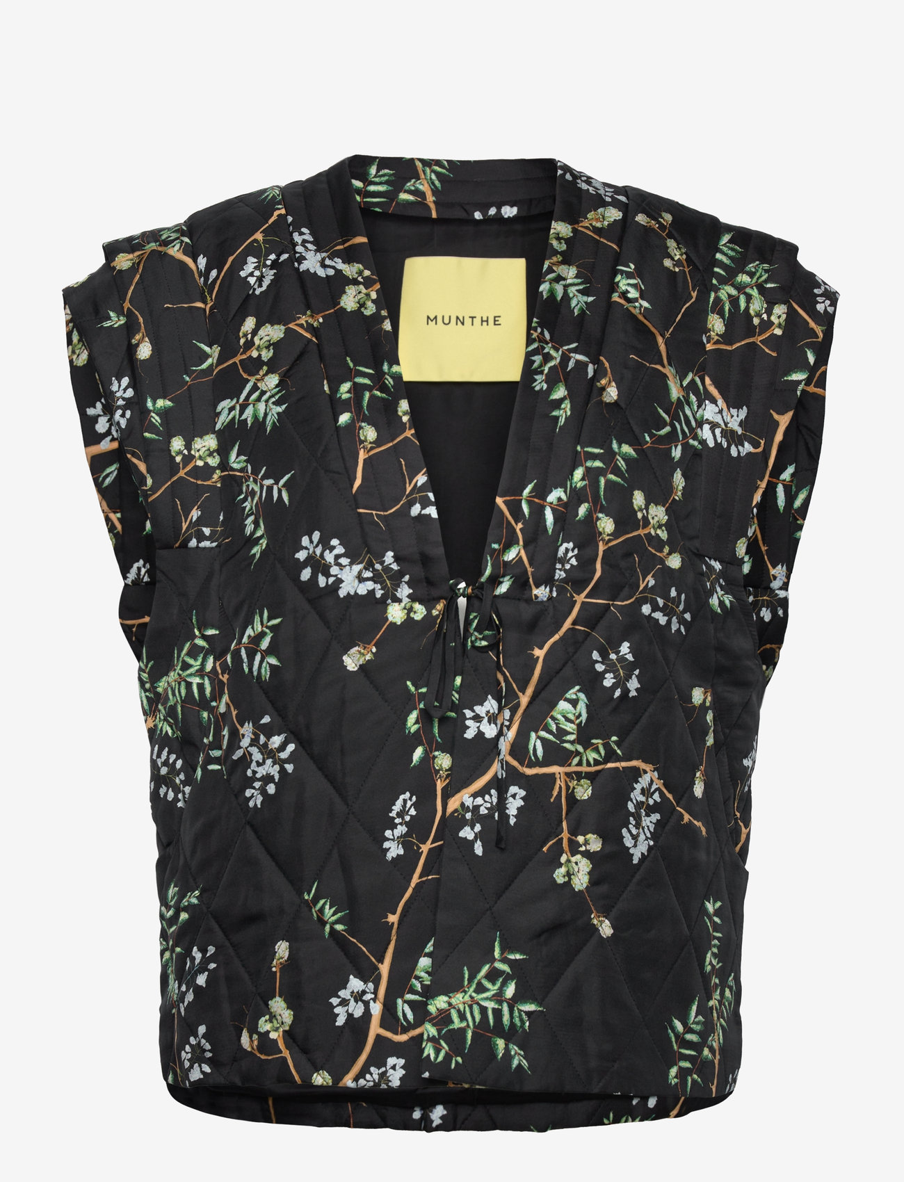 Munthe - OMBA - gefütterte westen - black - 0