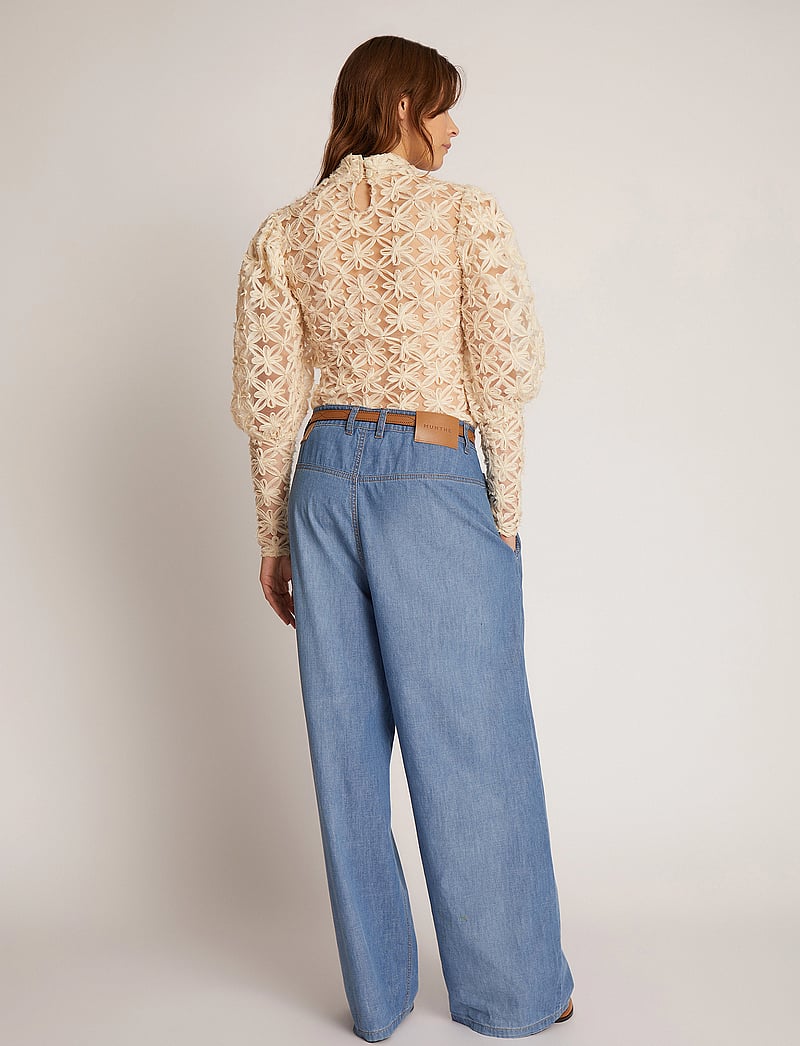 Munthe - THIKI - langärmlige blusen - creme - 3