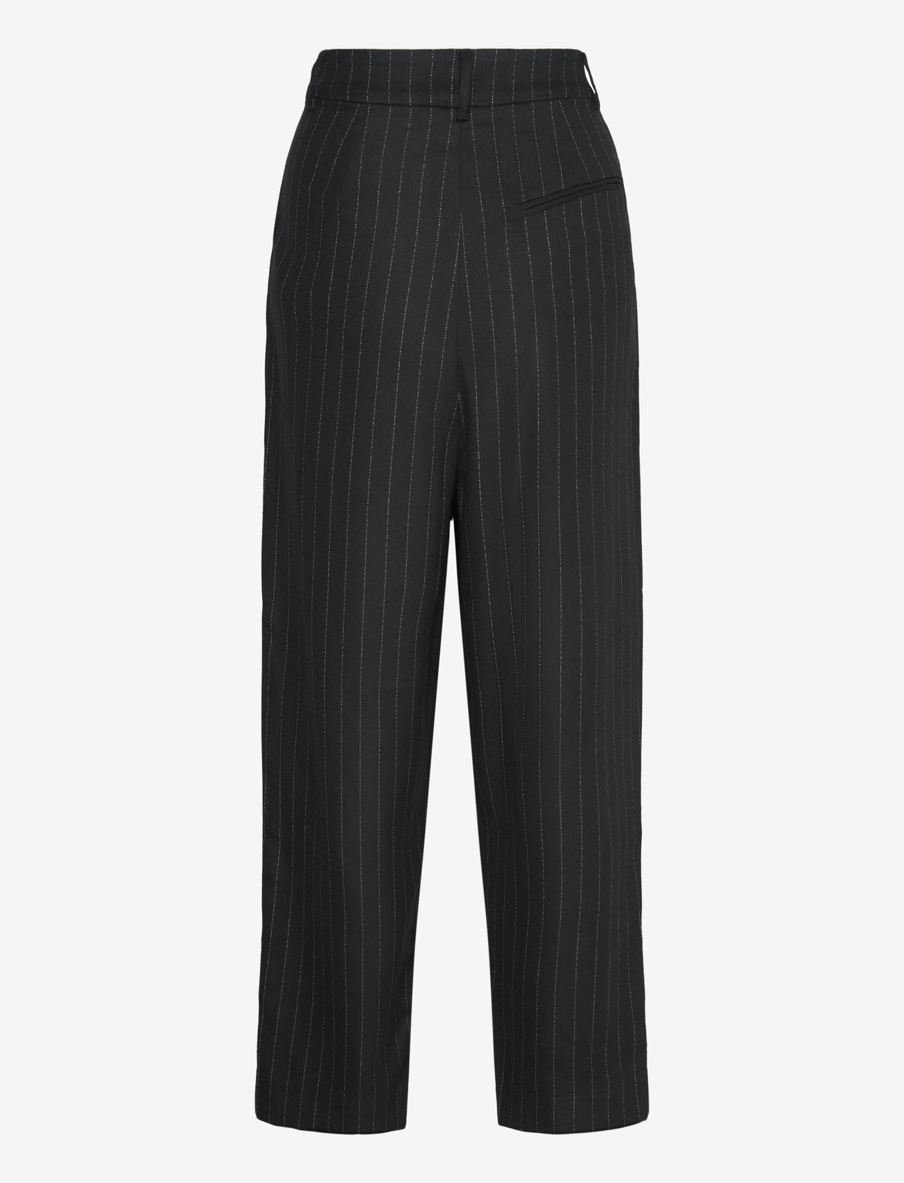 Munthe - EDIE - sirge säärega püksid - black - 1