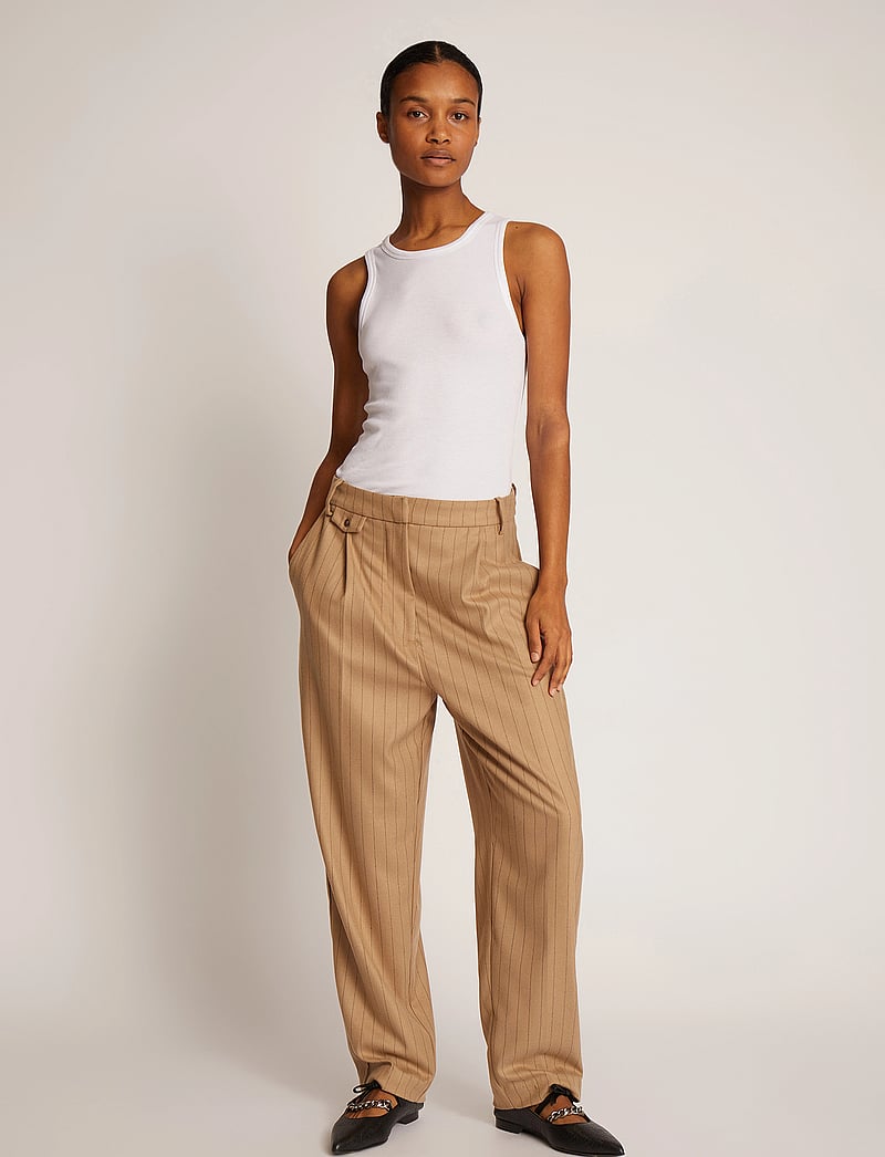 Munthe - EDIE - bukser med lige ben - camel - 0