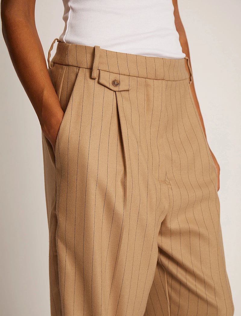 Munthe - EDIE - bukser med lige ben - camel - 4