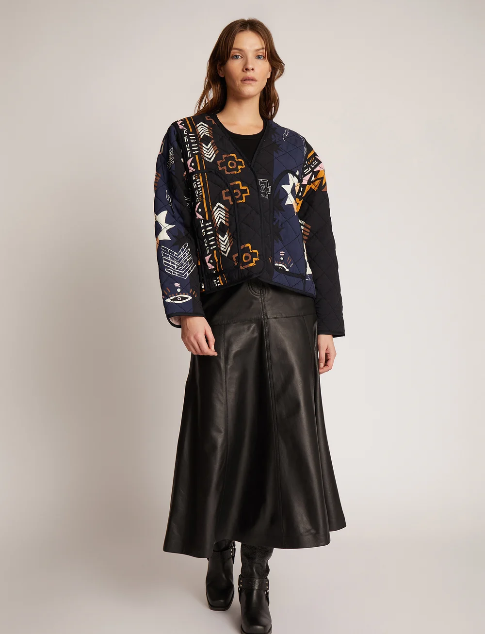 Munthe - TICCU - quiltade jackor - blue - 0