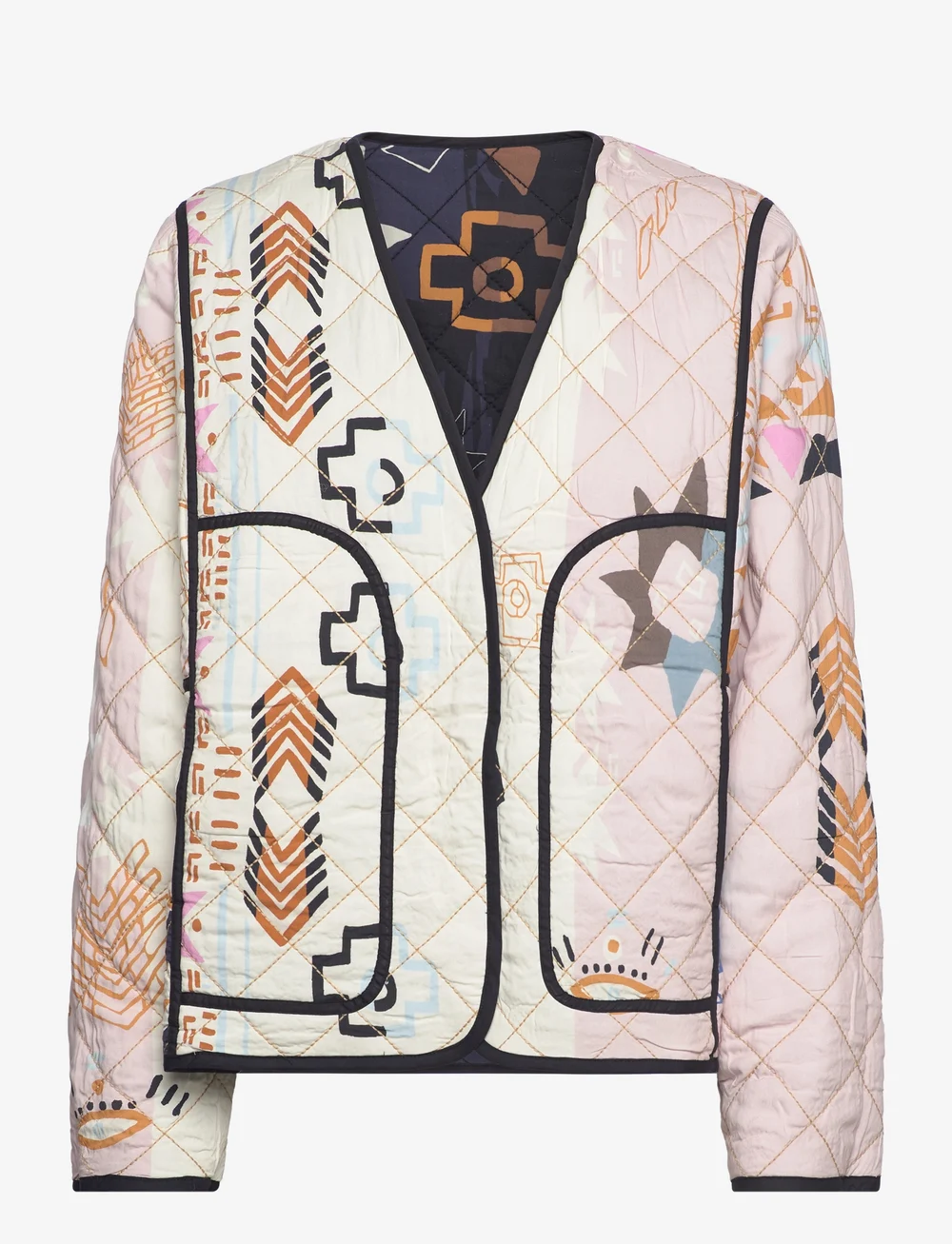 Munthe - TICCU - quiltade jackor - blue - 3