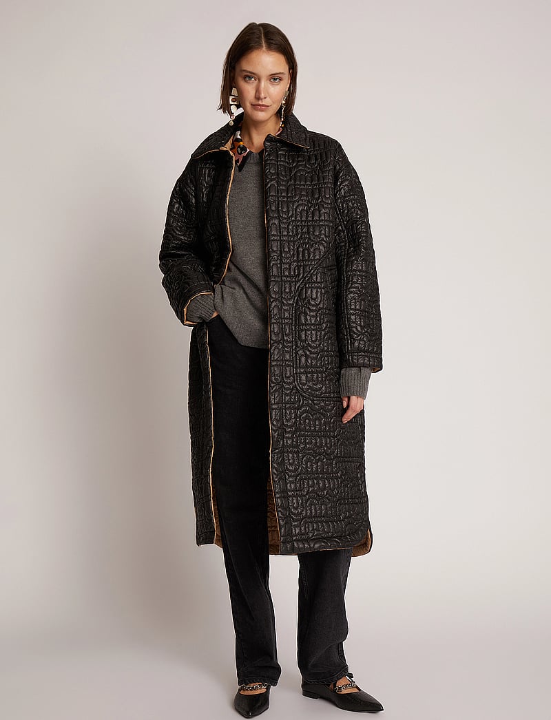 Munthe - TILDOS - winter coats - black - 0