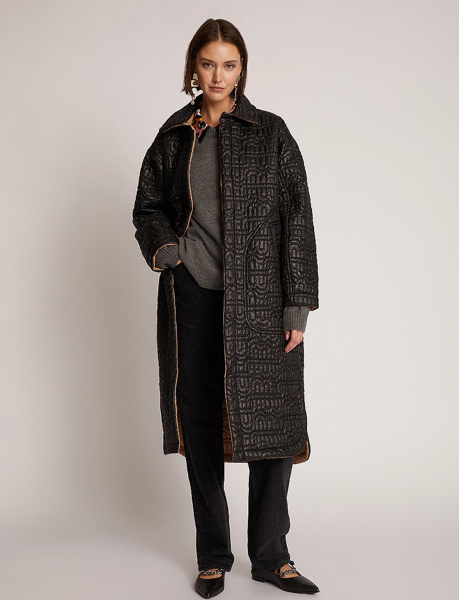 Munthe - TILDOS - spring jackets - black - 0