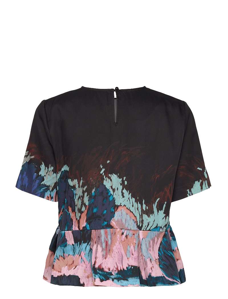 Munthe - SOLUS - short-sleeved blouses - black - 2