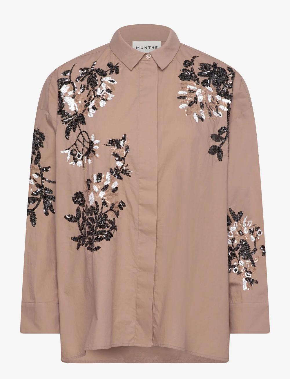 Munthe - SINGUS - koszule z długimi rękawami - camel - 1