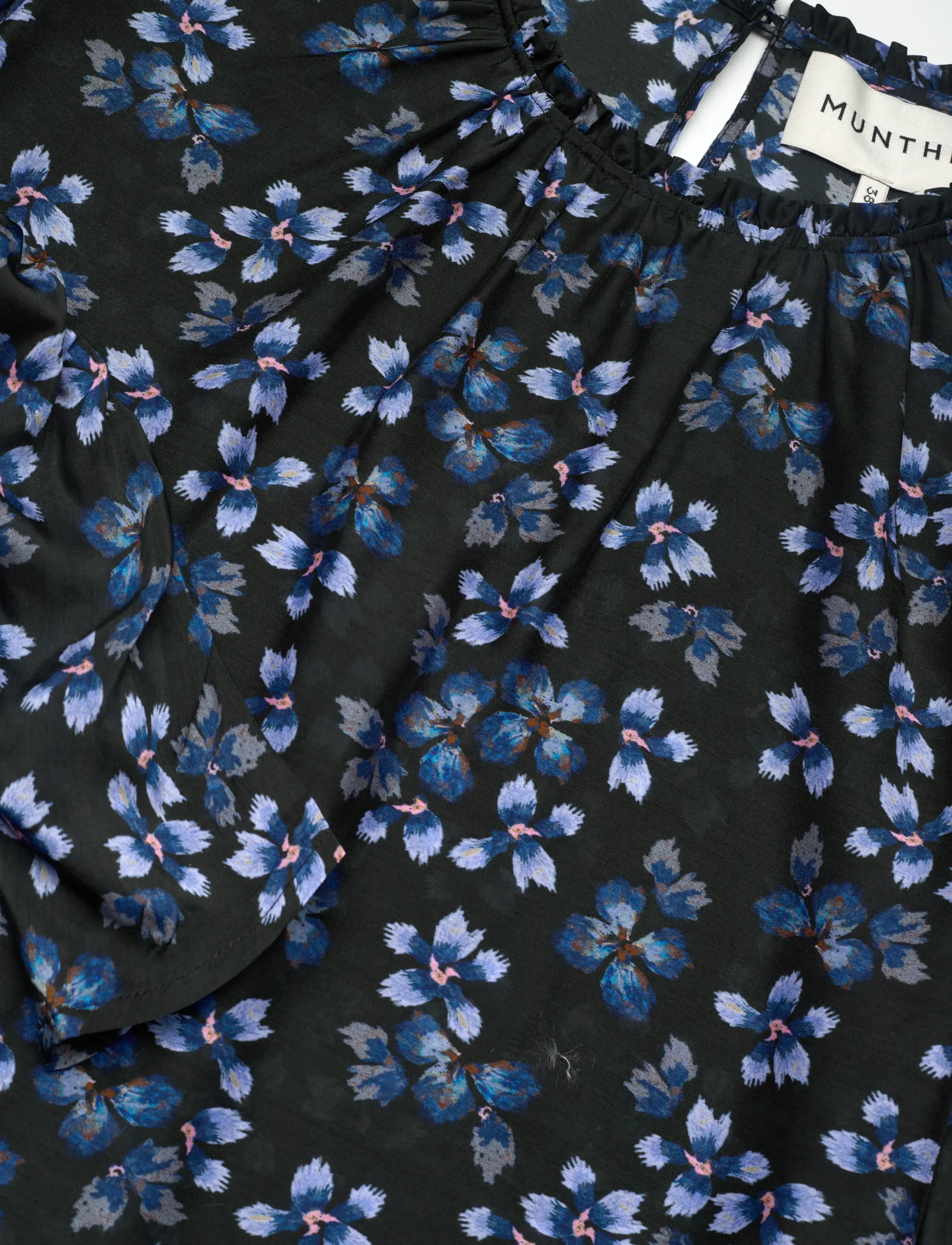 Munthe - SEIMA - langærmede bluser - black - 2