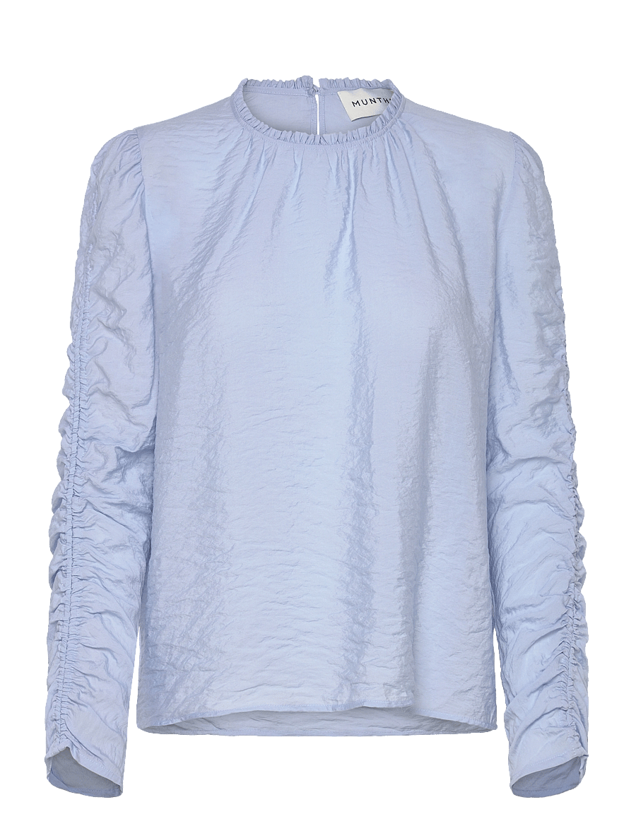 Munthe - SEIMA - langärmelige blusen - light blue - 1