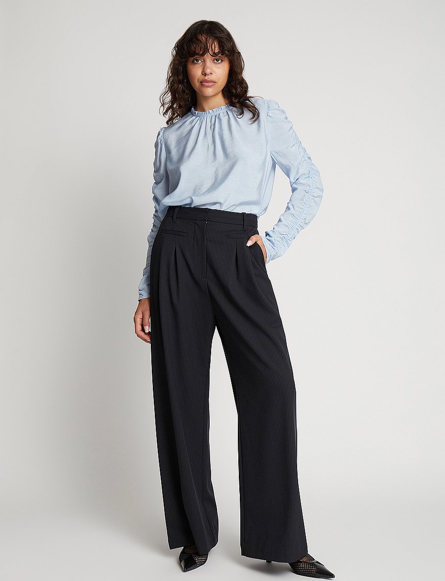 Munthe - SEIMA - langärmelige blusen - light blue - 0