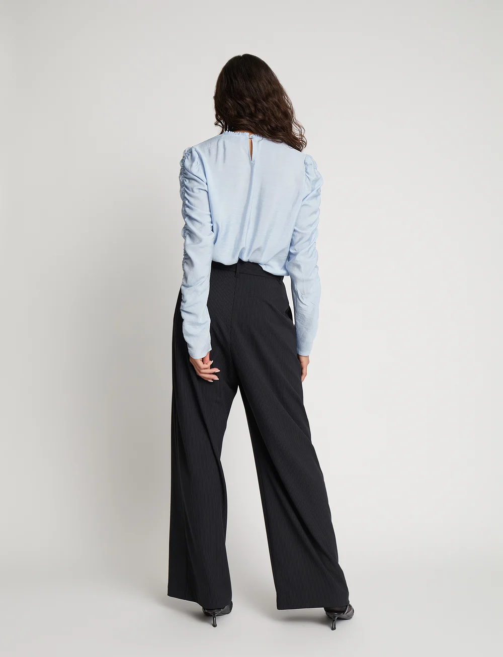 Munthe - SEIMA - langærmede bluser - light blue - 3