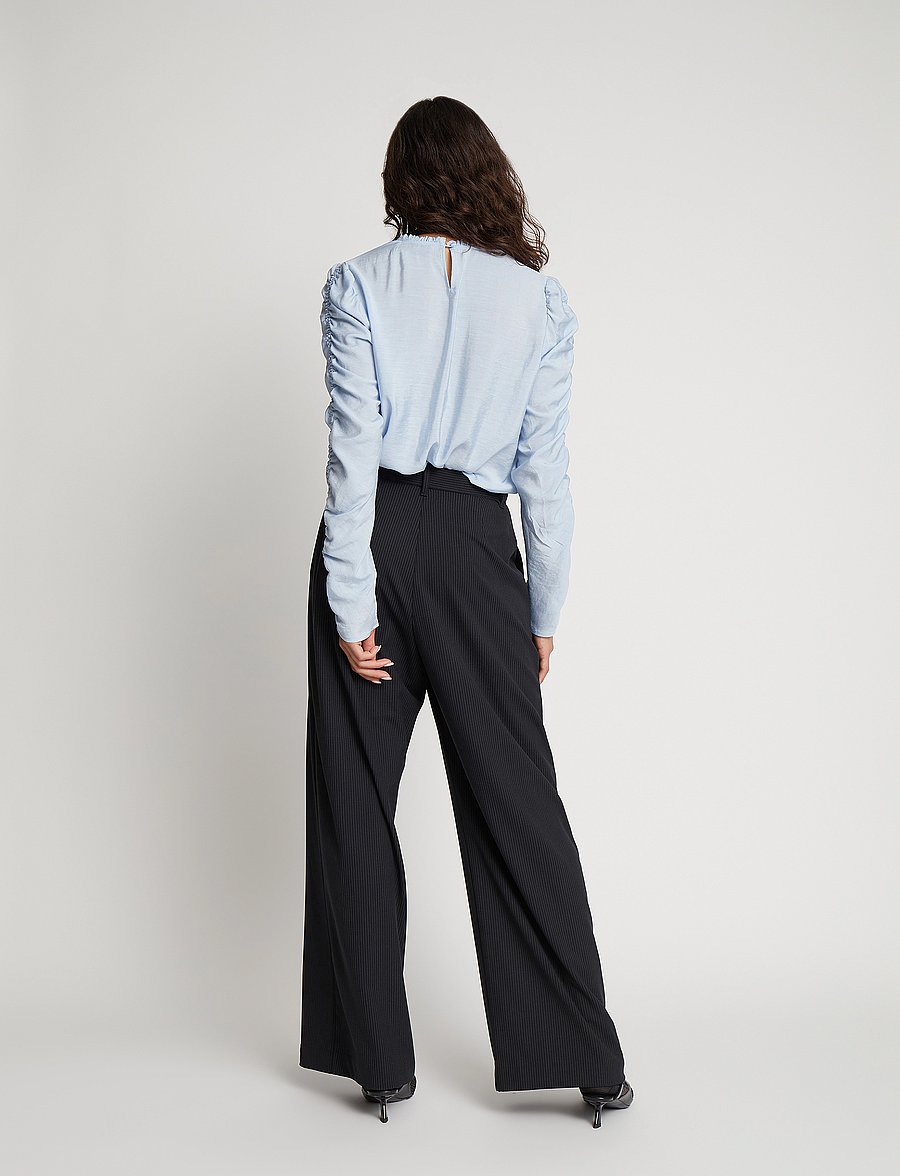 Munthe - SEIMA - langärmelige blusen - light blue - 3