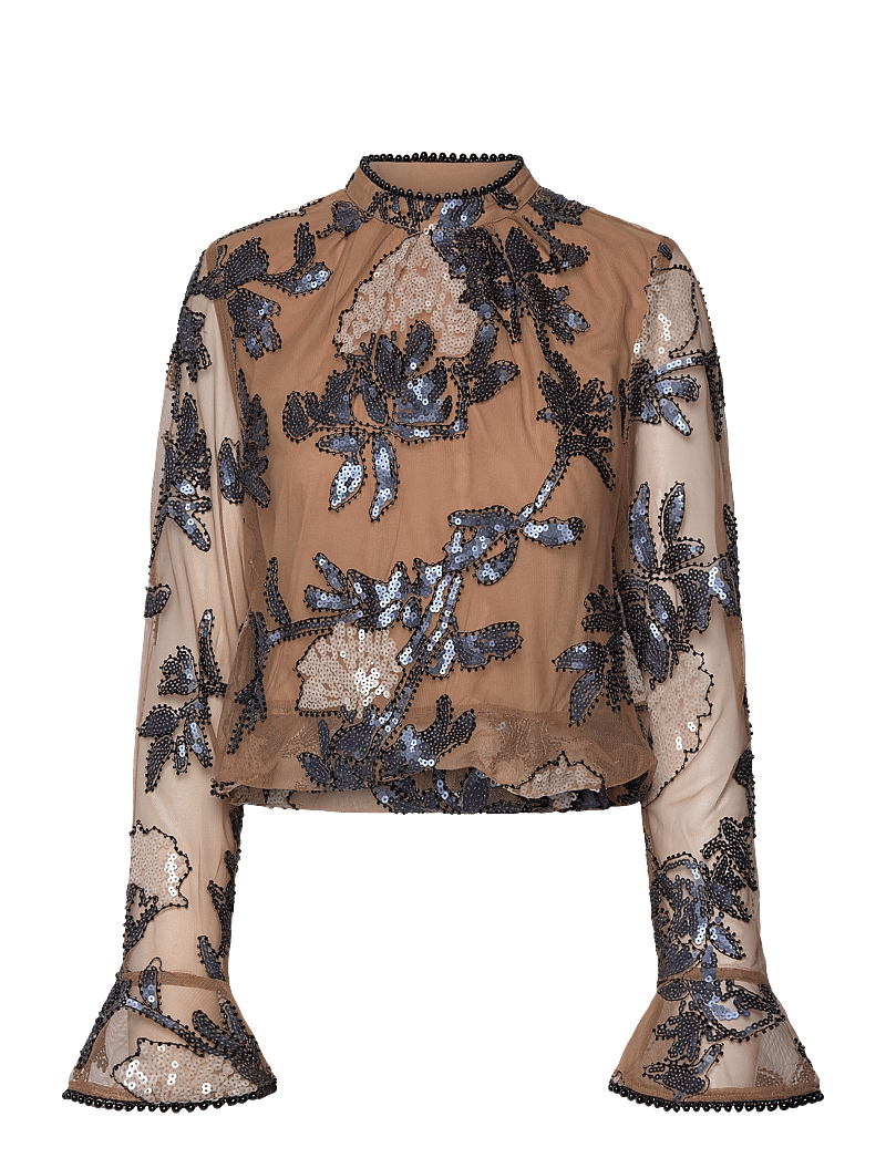 Munthe - SERINO - langärmlige blusen - camel - 1