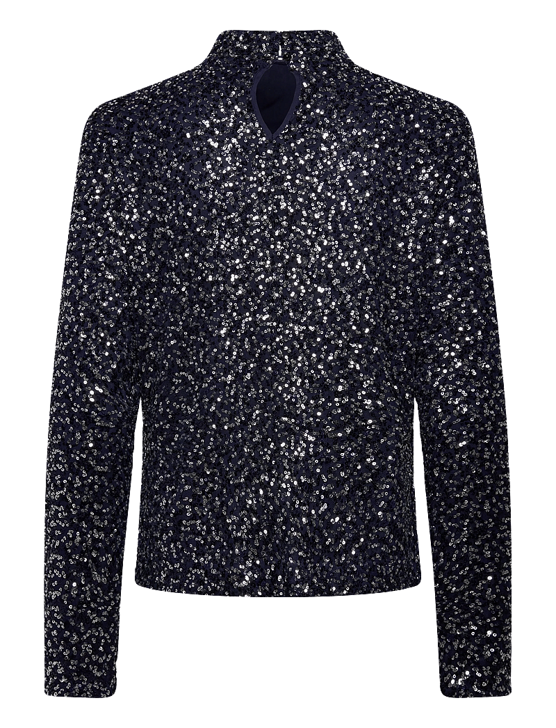 Munthe - SALSU - långärmade blusar - navy - 1