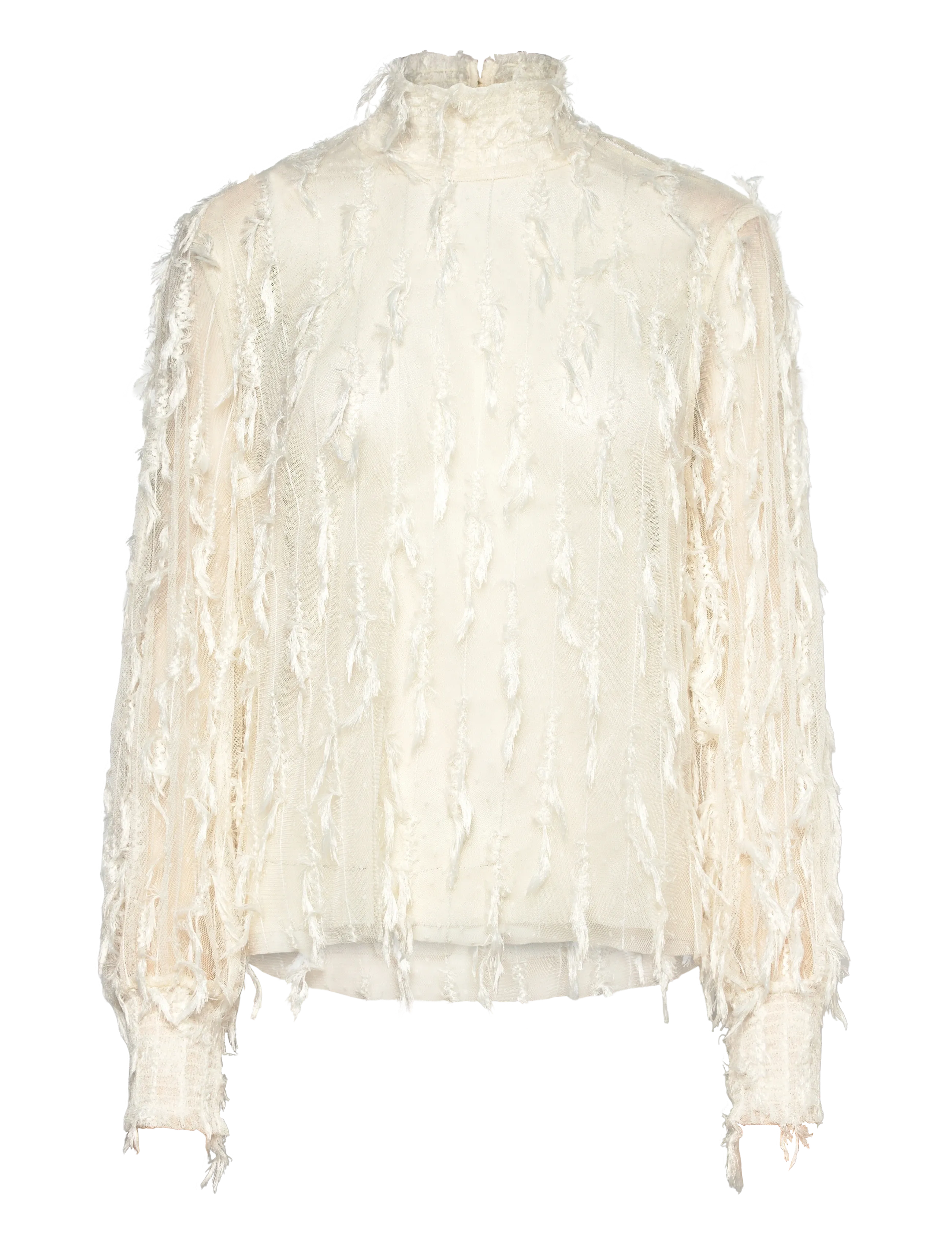 Munthe SKALLO - Long-sleeved blouses - CREME / cream