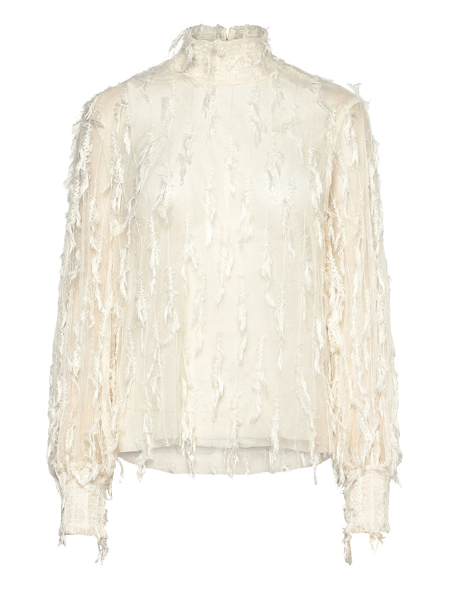 Munthe - SKALLO - langärmelige blusen - creme - 0