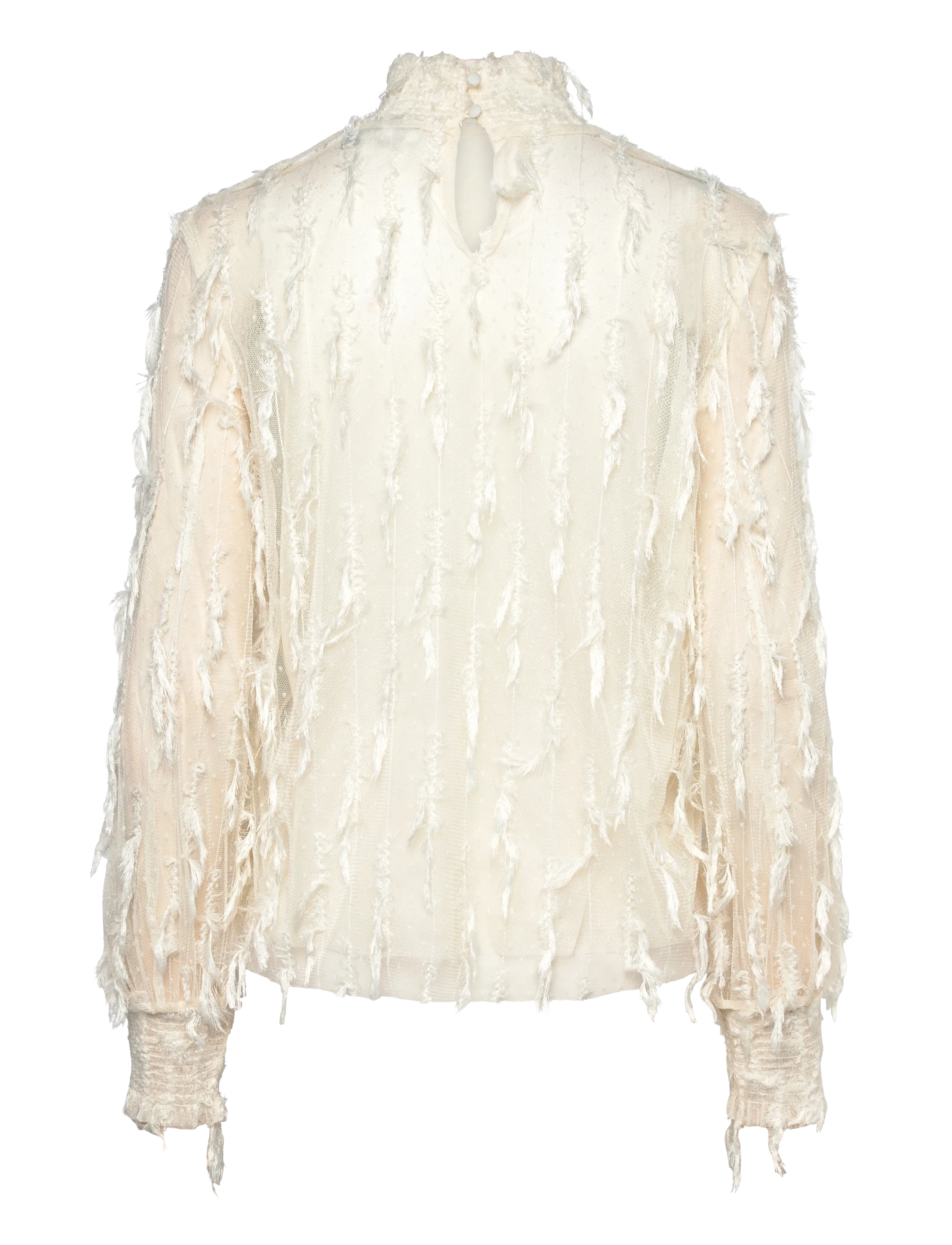 Munthe - SKALLO - long sleeved blouses - creme - 1