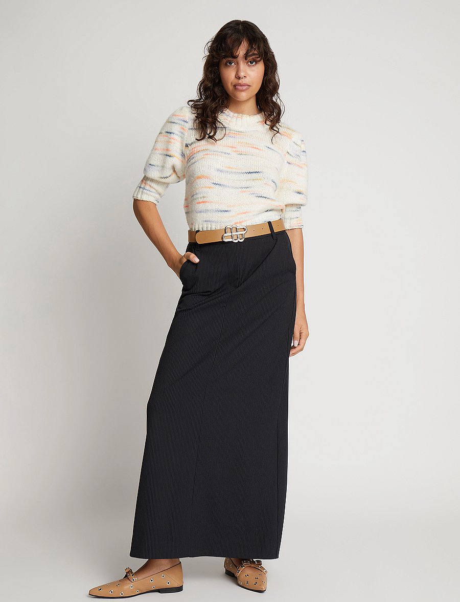 Munthe - SUTTLE - maxikjolar - black - 0