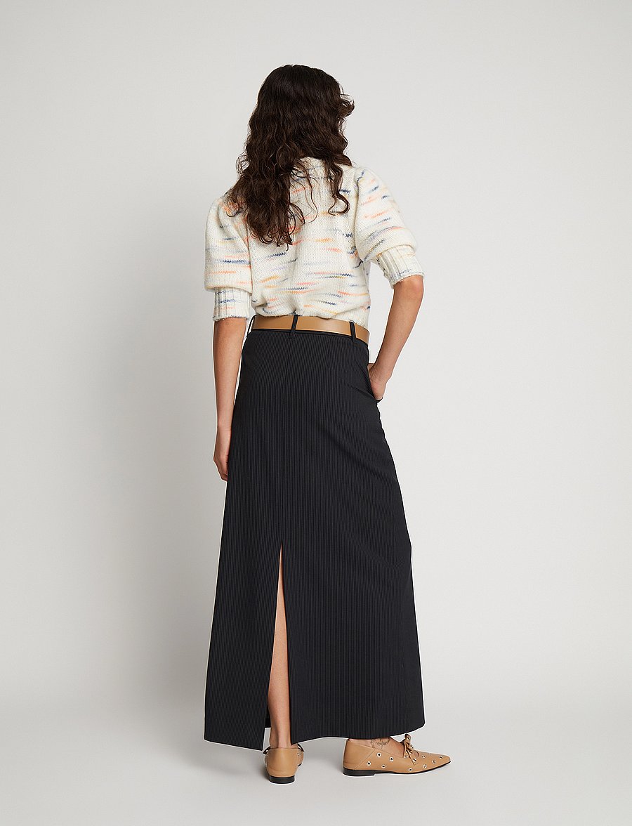 Munthe - SUTTLE - maxikjolar - black - 3
