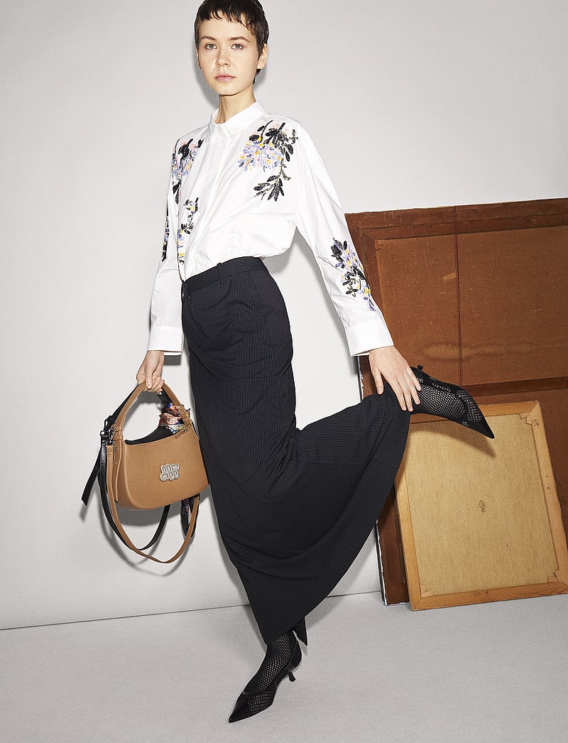 Munthe - SUTTLE - maxi röcke - black - 5