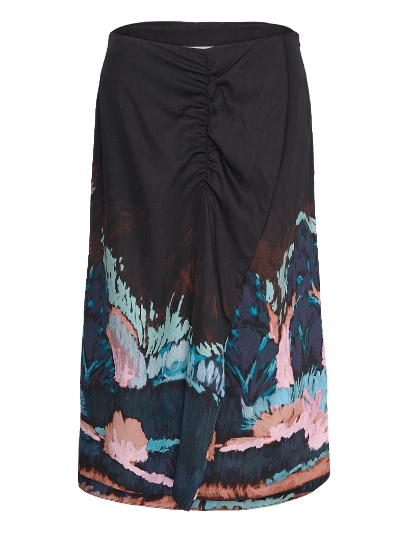 Munthe - SIGNA - spódnice do kolan i midi - black - 1