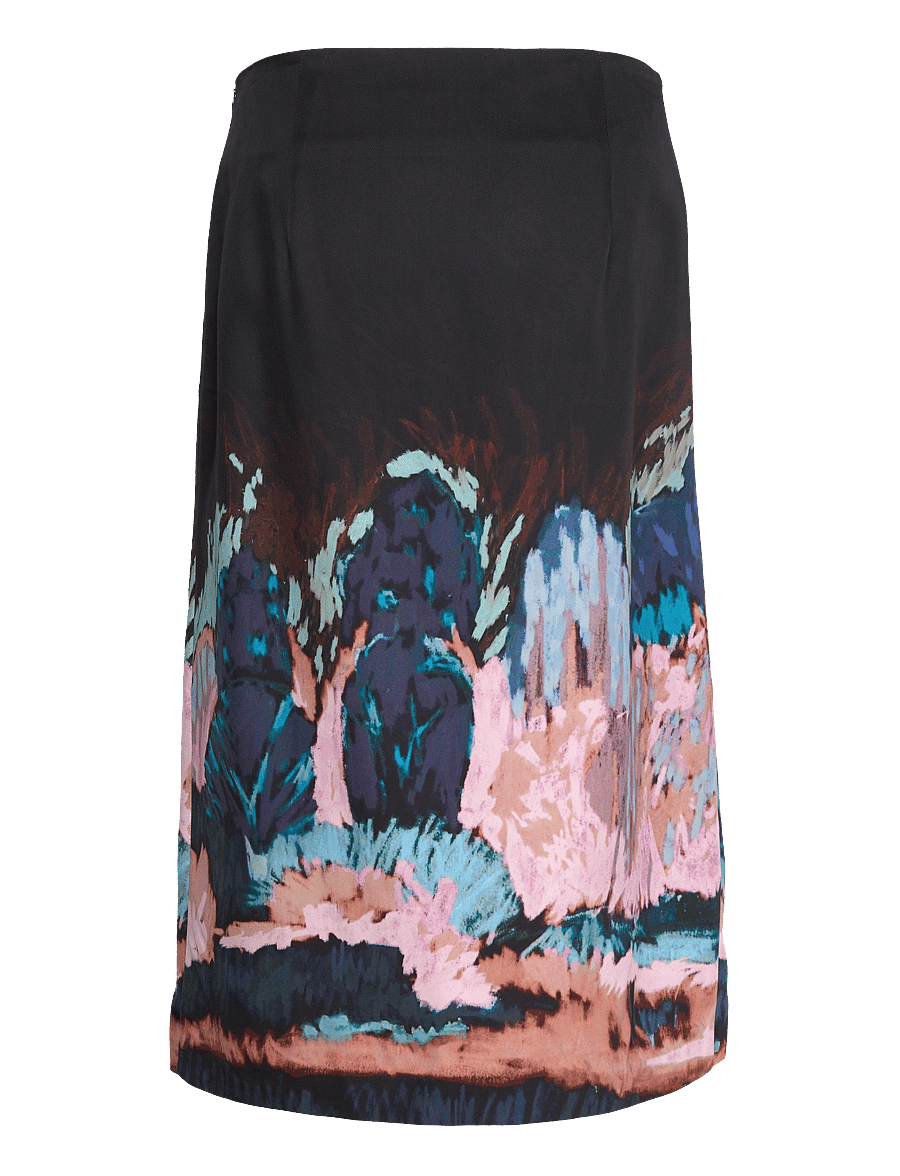 Munthe - SIGNA - midiseelikud - black - 2