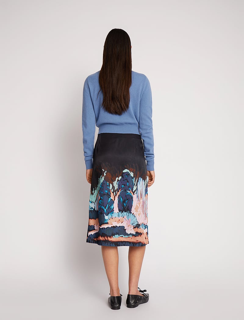 Munthe - SIGNA - spódnice do kolan i midi - black - 3