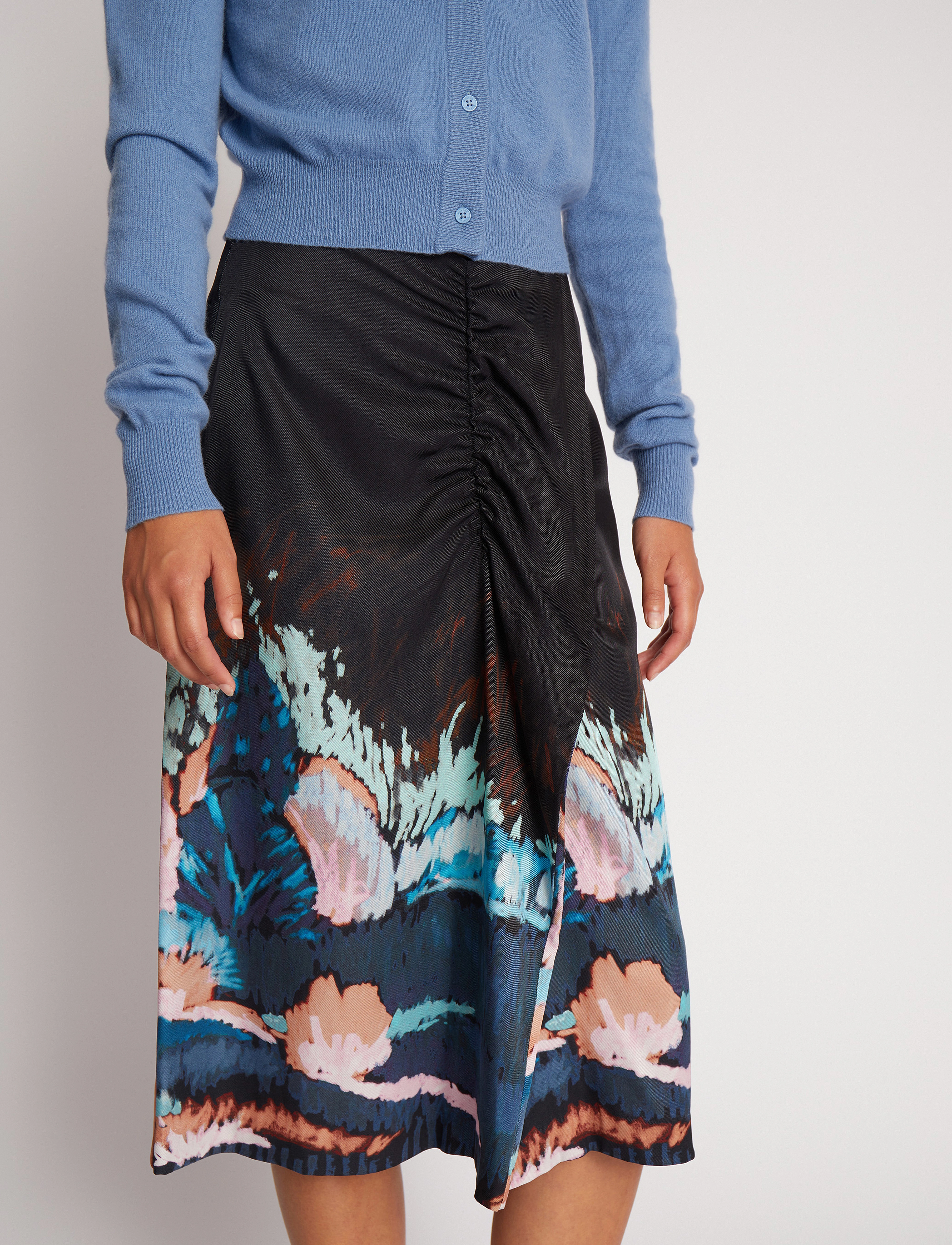 Munthe - SIGNA - midi-röcke - black - 4