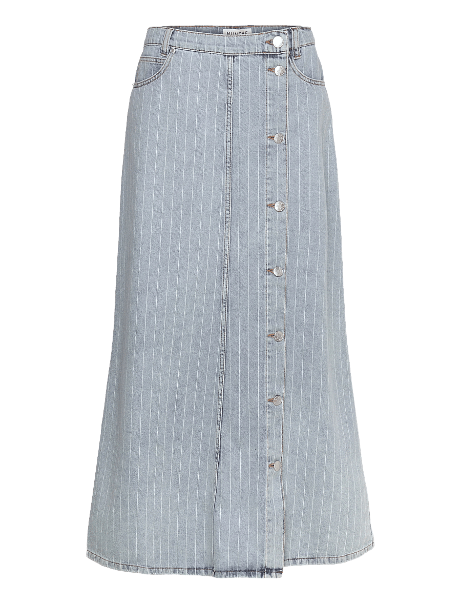 Munthe - SAIMA - džinsiniai sijonai - light blue - 1