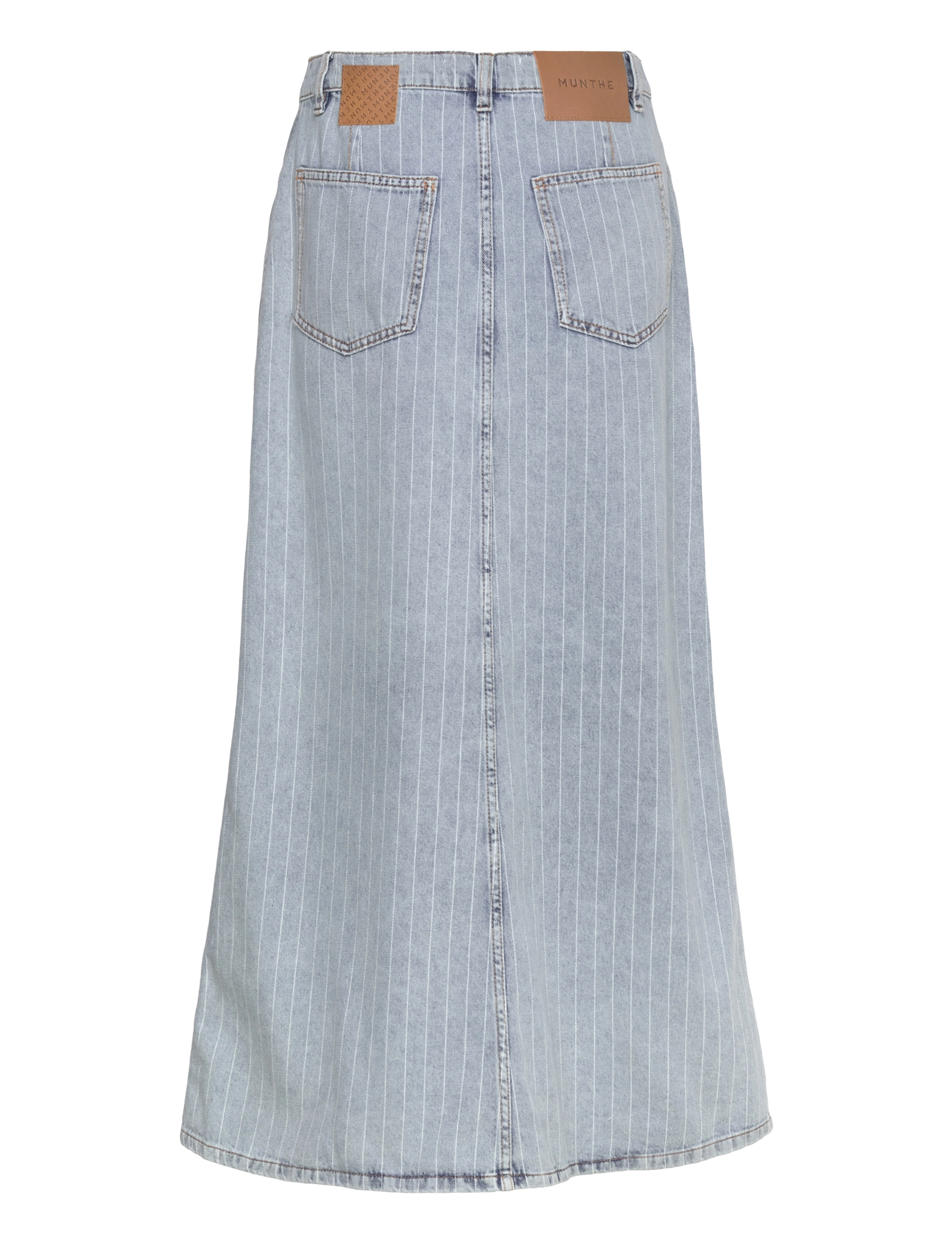 Munthe - SAIMA - džinsiniai sijonai - light blue - 2