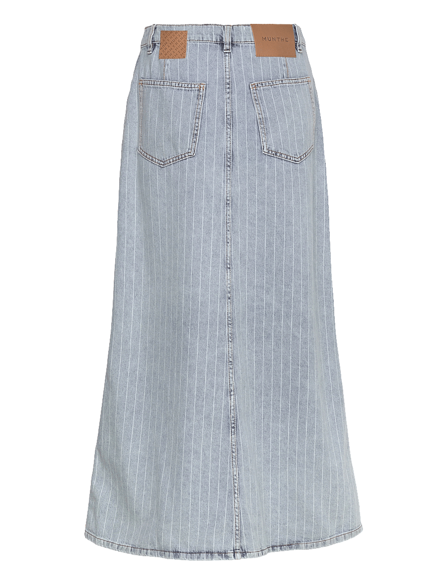 Munthe - SAIMA - džinsiniai sijonai - light blue - 2