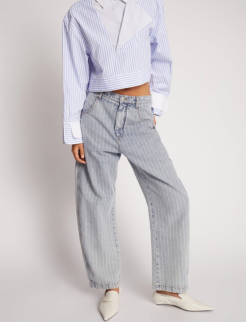 Munthe - SHIMO - boyfriend jeans - light blue - 5