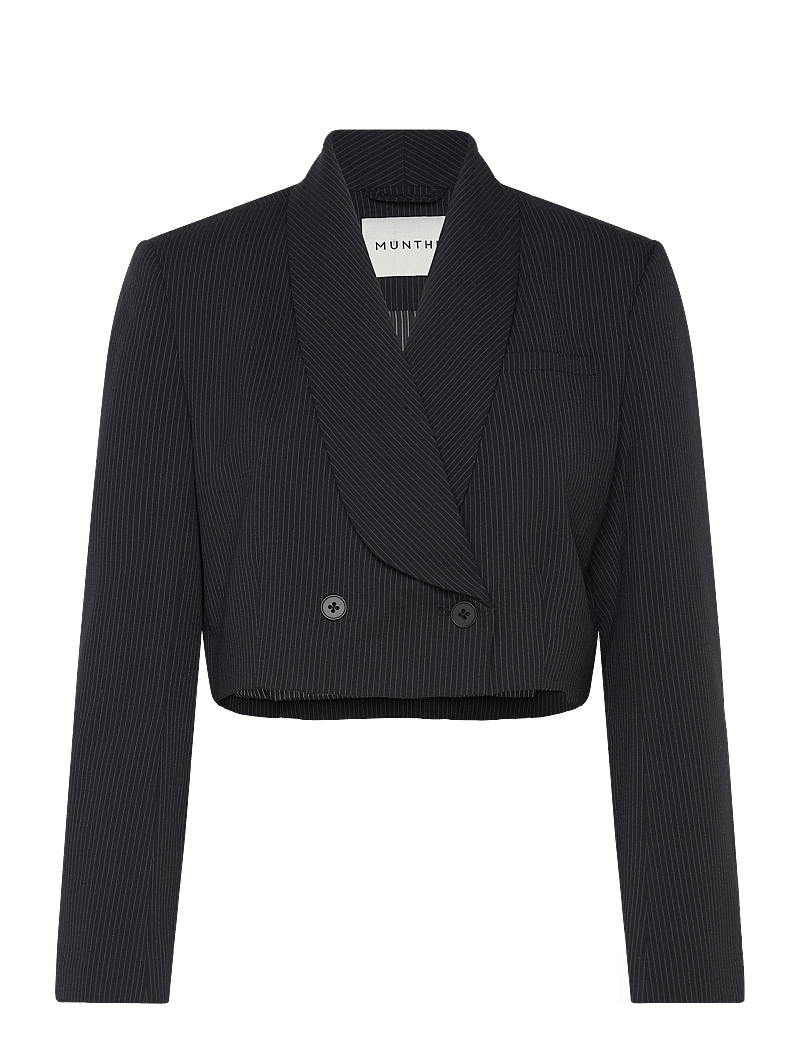 Munthe - SILVIE - korte blazere - black - 1