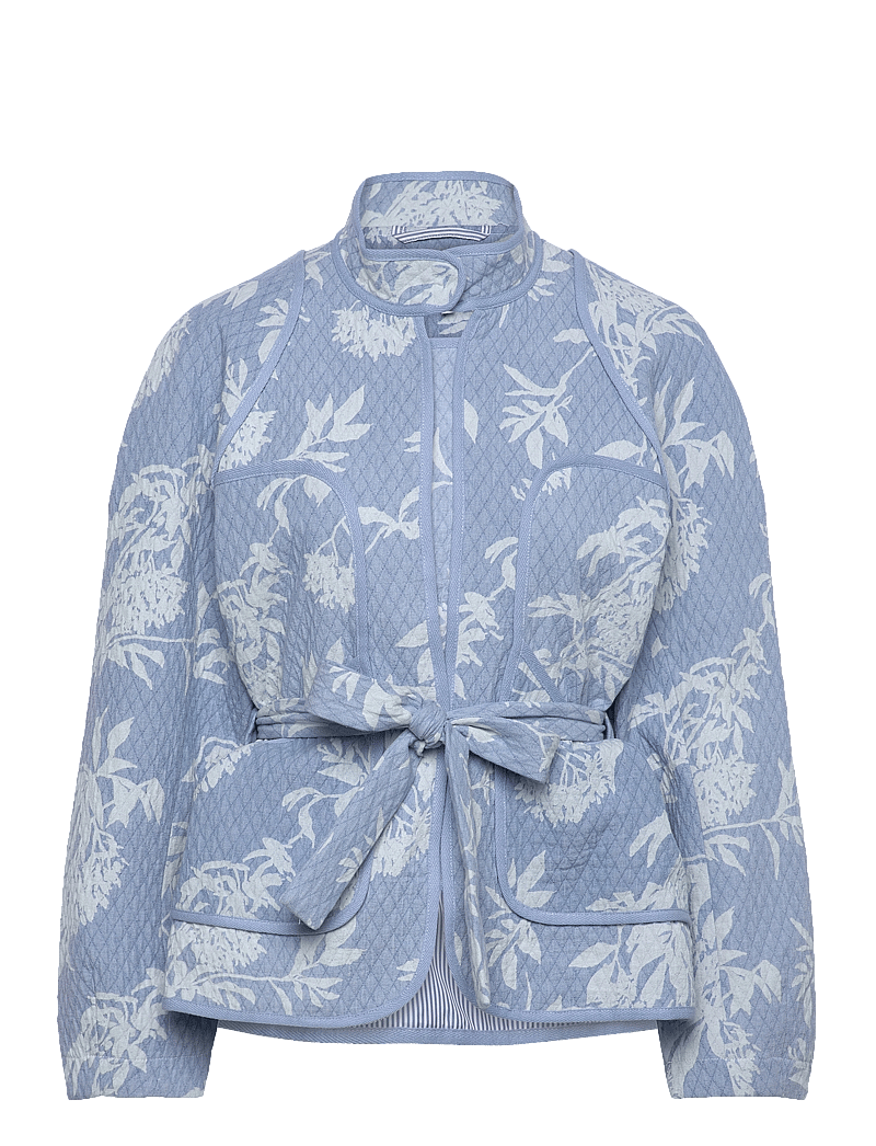 Munthe - SAHNELY - steppjacken - light blue - 1