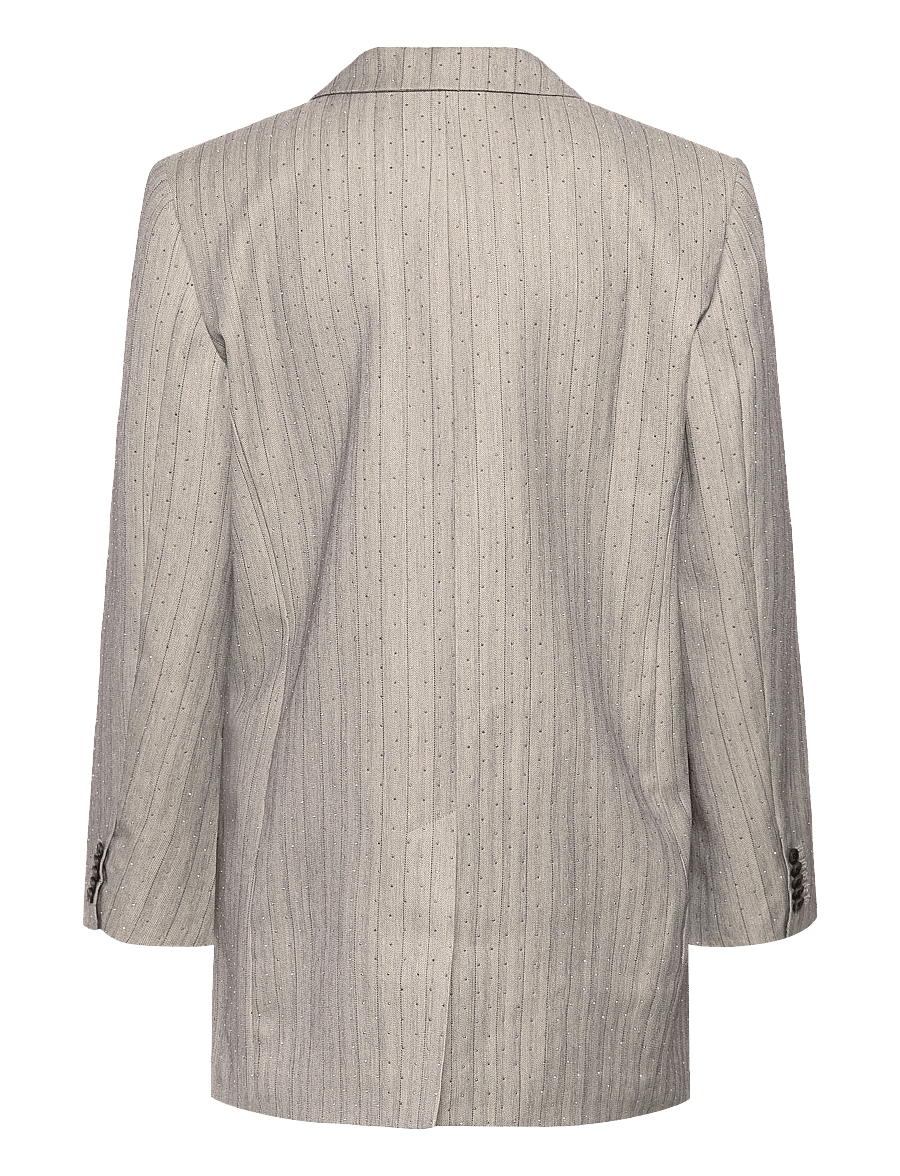 Munthe - SAIMAI - zweireihige blazer - grey - 2