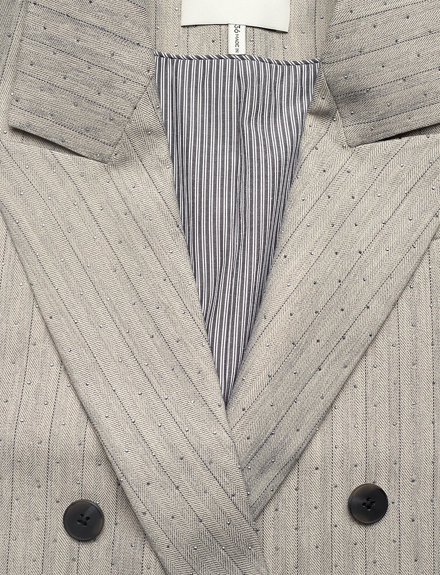 Munthe - SAIMAI - zweireihige blazer - grey - 5