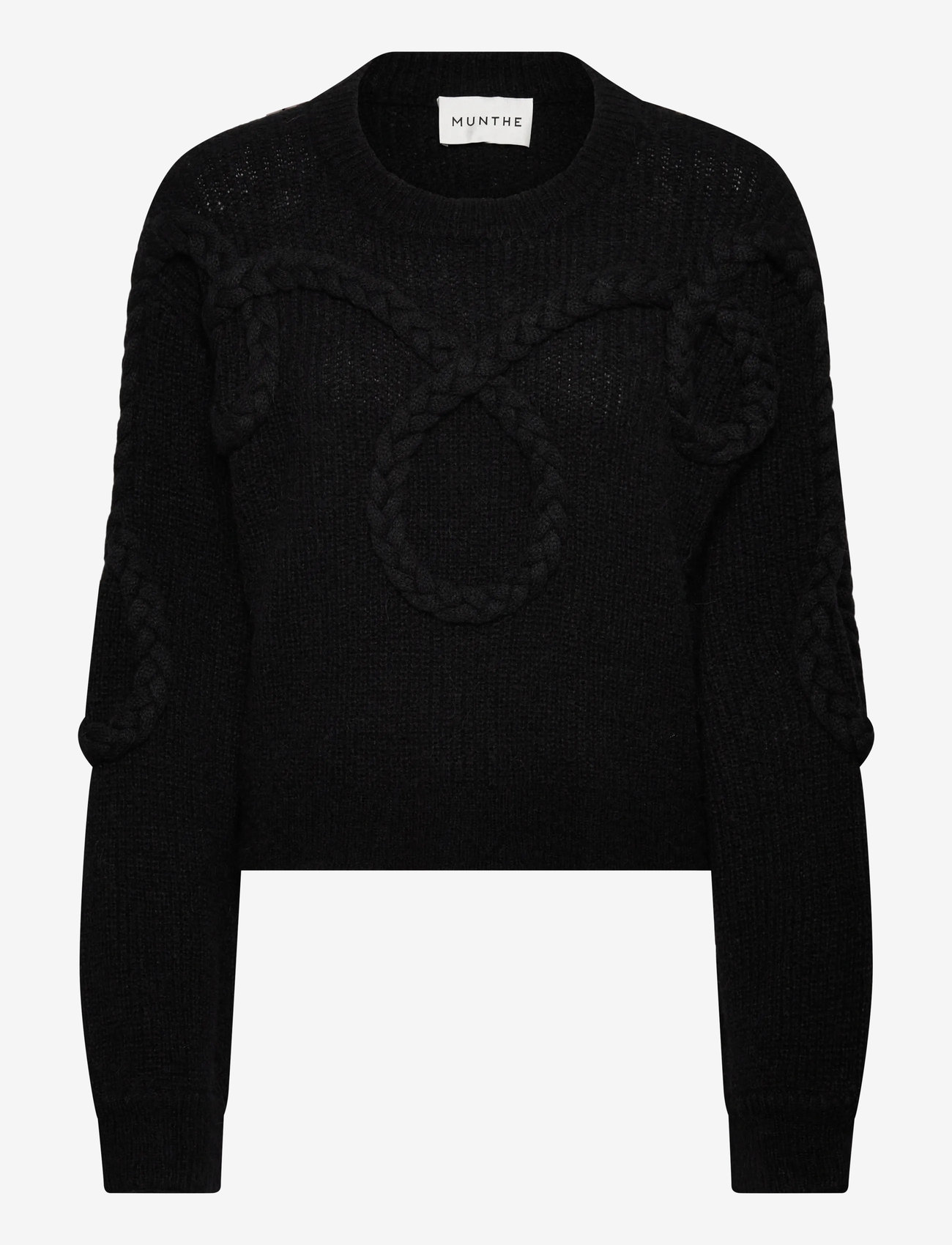 Munthe - SAKIRA - striktrøjer - black - 0