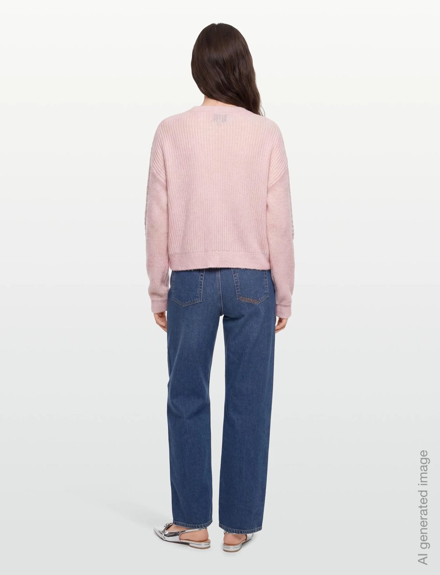 Munthe - SAKIRA - striktrøjer - rose - 4