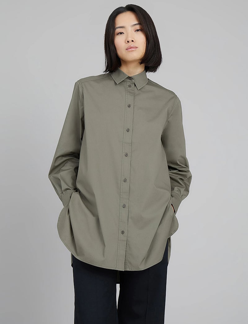 Munthe - HOLLIA - pikkade varrukatega särgid - army - 0