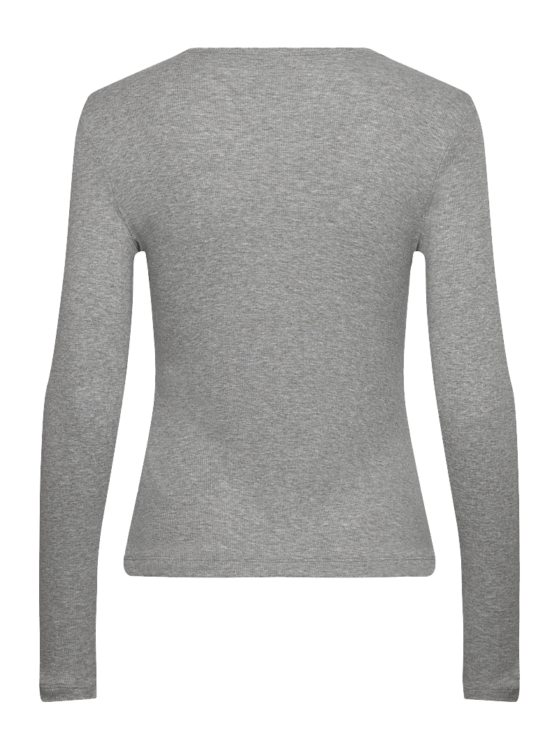 Munthe - GRACE - pikkade varrukatega alussärgid - grey - 2