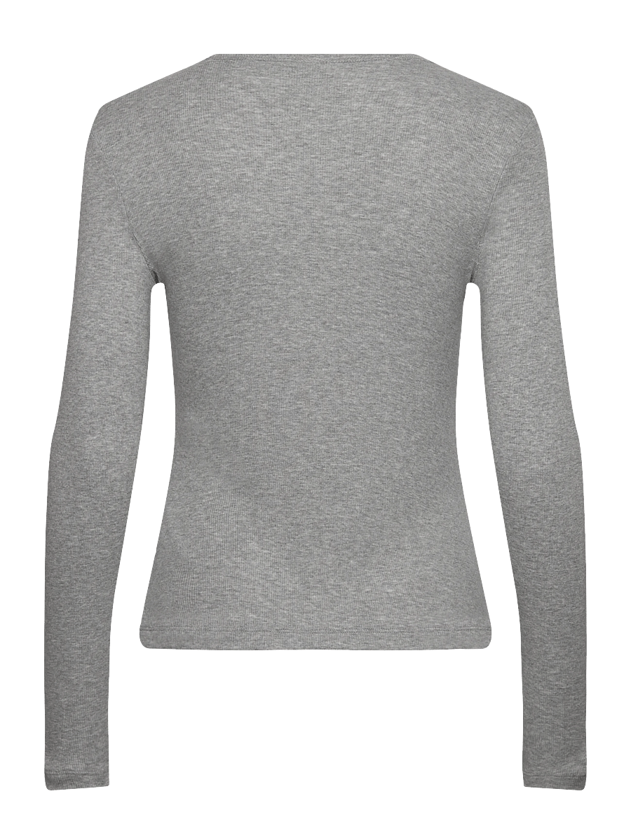 Munthe - GRACE - pikkade varrukatega alussärgid - grey - 2