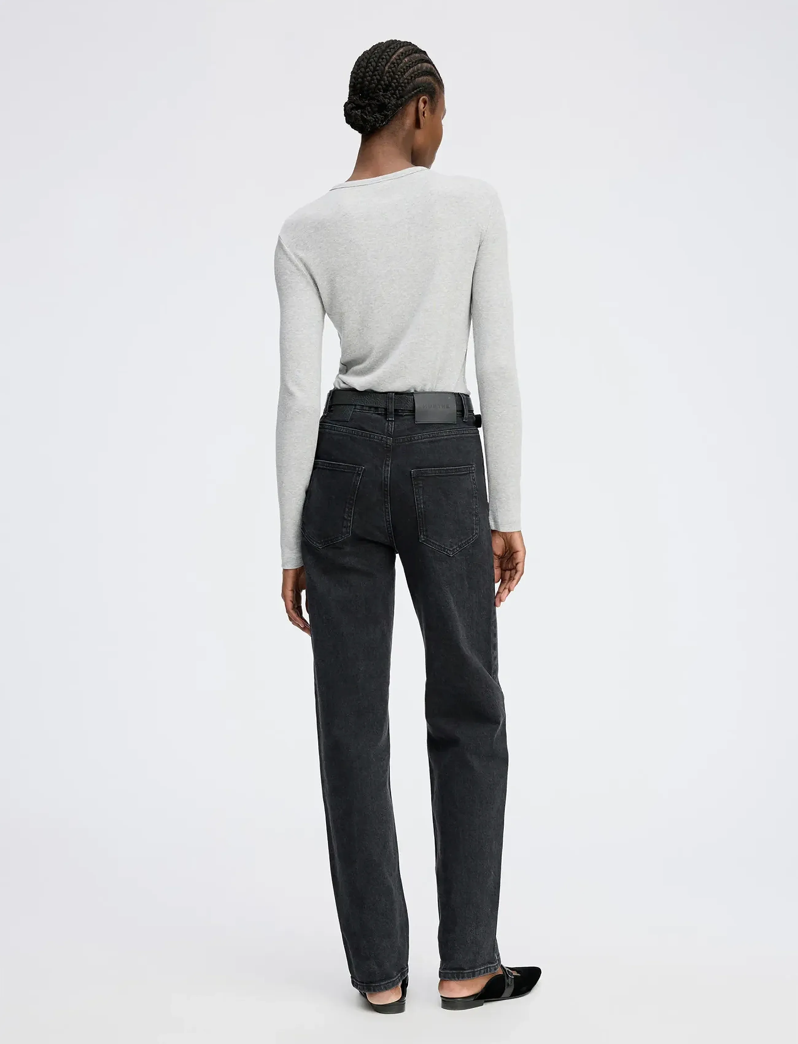 Munthe - GRACE - långärmade toppar - grey - 3