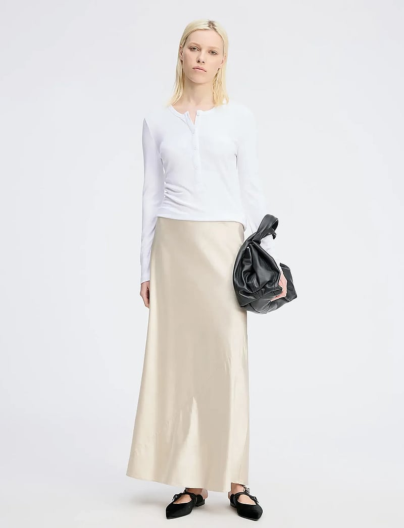 Munthe - GRACE - pikkade varrukatega alussärgid - white - 0