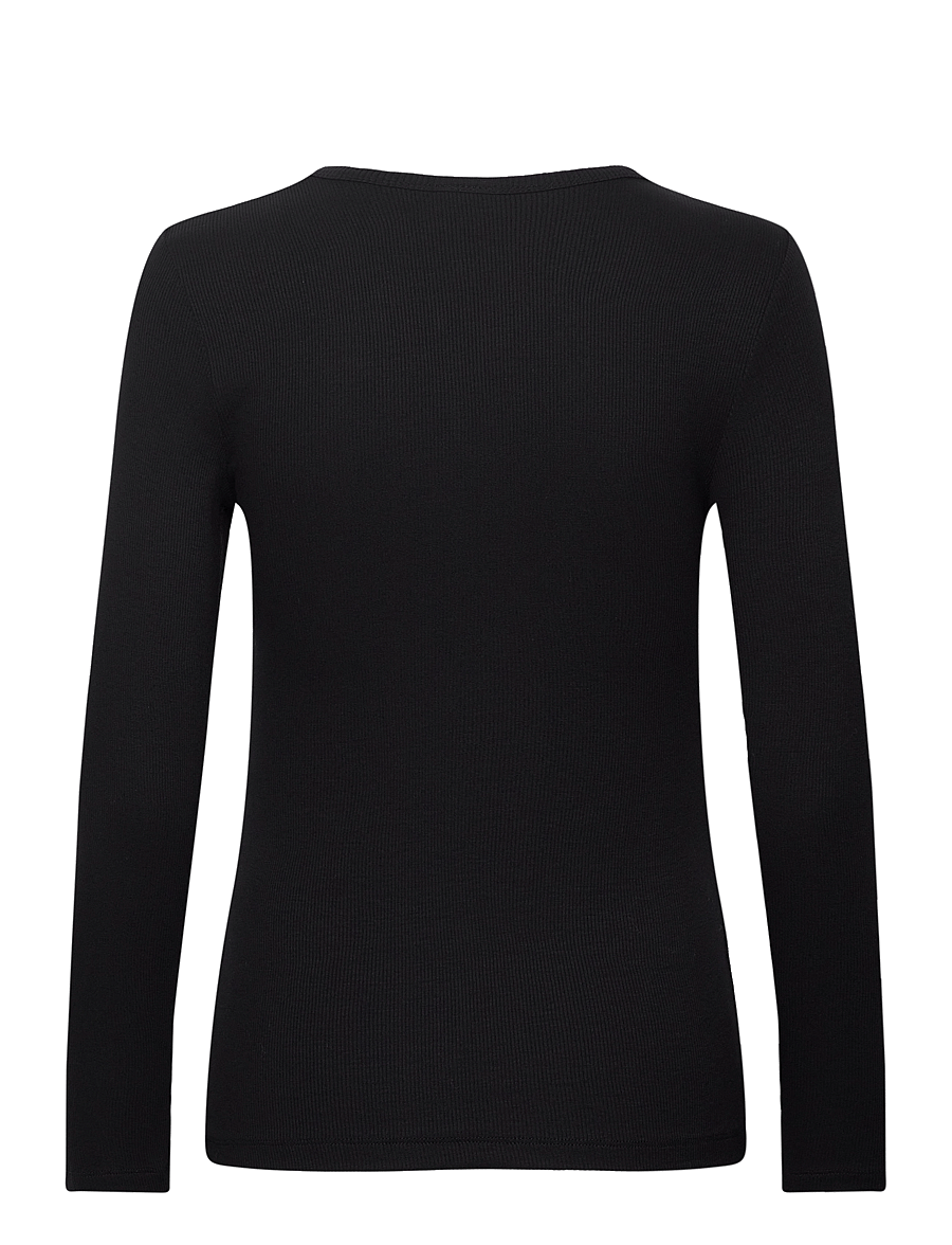 Munthe - CUTEST - langärmlige tops - black - 2