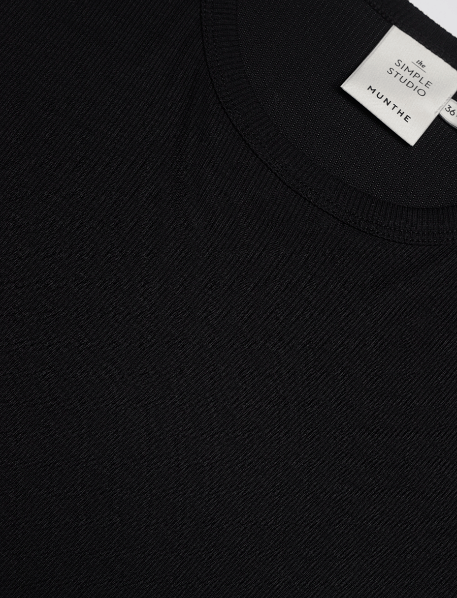 Munthe - CUTEST - langärmlige tops - black - 5